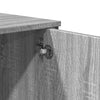 Konsolipöytä harmaa Sonoma 100x35x74,5 cm tekninen puu