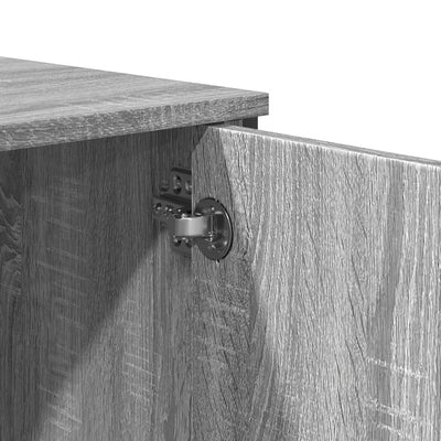 Konsolipöytä harmaa Sonoma 100x35x74,5 cm tekninen puu