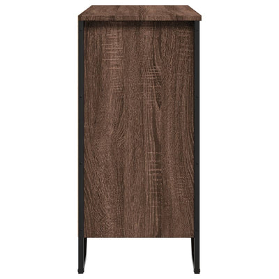 Senkki ruskea tammi 78x35,5x74,5 cm tekninen puu