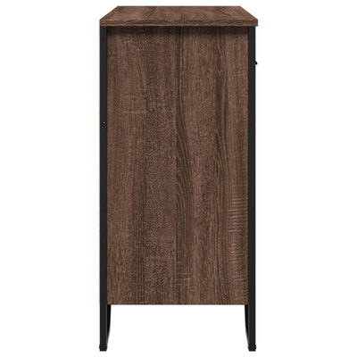 Senkki ruskea tammi 79,5x35,5x74,5 cm tekninen puu