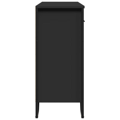 Senkki musta 97x32,5x74,5 cm tekninen puu