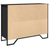 Senkki musta 97x32,5x74,5 cm tekninen puu