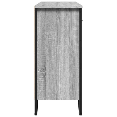 Senkki harmaa Sonoma 97x32,5x74,5 cm tekninen puu