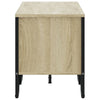 TV-taso Sonoma-tammi 122x34x41 cm tekninen puu