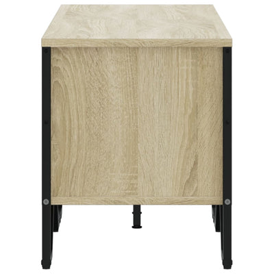 TV-taso Sonoma-tammi 122x34x41 cm tekninen puu