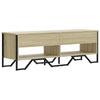 TV-taso Sonoma-tammi 122x34x41 cm tekninen puu