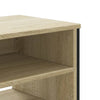 TV-taso Sonoma-tammi 122x34x41 cm tekninen puu