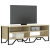 TV-taso Sonoma-tammi 122x34x41 cm tekninen puu