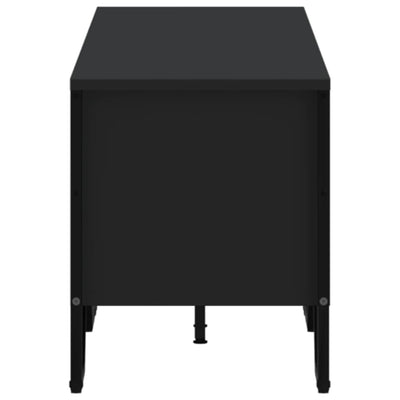 TV-taso musta 180x34x41 cm tekninen puu