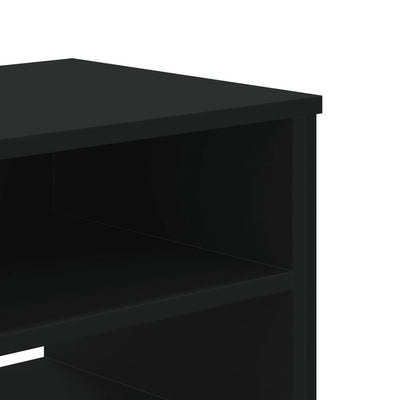 TV-taso musta 180x34x41 cm tekninen puu