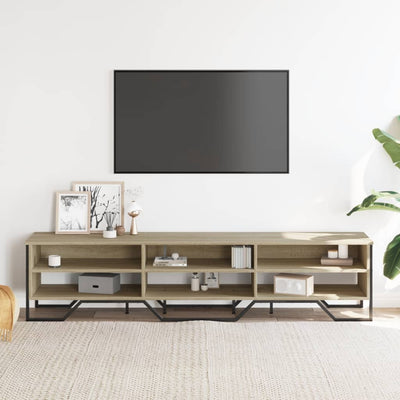 TV-taso Sonoma-tammi 180x34x41 cm tekninen puu