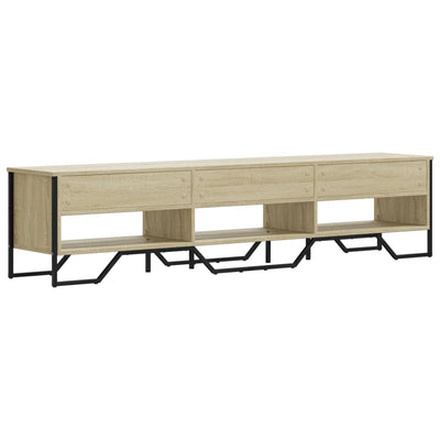 TV-taso Sonoma-tammi 180x34x41 cm tekninen puu