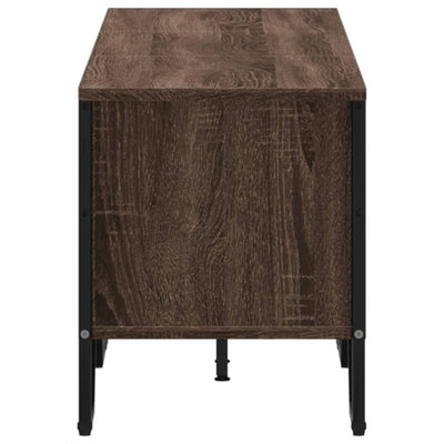 TV-taso ruskea tammi 180x34x41 cm tekninen puu