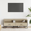 TV-taso Sonoma-tammi 122x34x41 cm tekninen puu