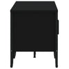 TV-taso musta 122x34x41 cm tekninen puu