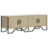 TV-taso Sonoma-tammi 122x34x41 cm tekninen puu