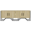TV-taso Sonoma-tammi 122x34x41 cm tekninen puu