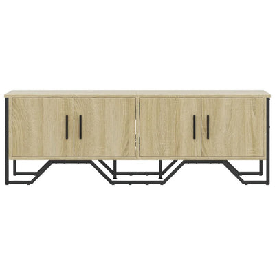 TV-taso Sonoma-tammi 122x34x41 cm tekninen puu