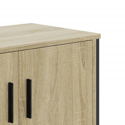 TV-taso Sonoma-tammi 122x34x41 cm tekninen puu