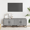 TV-taso harmaa Sonoma 122x34x41 cm tekninen puu