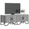TV-taso harmaa Sonoma 122x34x41 cm tekninen puu