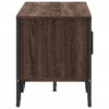 TV-taso ruskea tammi 122x34x41 cm tekninen puu