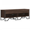 TV-taso ruskea tammi 122x34x41 cm tekninen puu