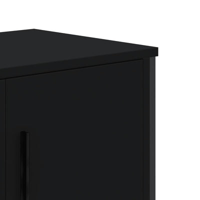 TV-taso musta 180x34x41 cm tekninen puu