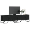 TV-taso musta 180x34x41 cm tekninen puu