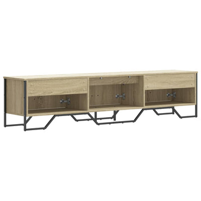 TV-taso Sonoma-tammi 180x34x41 cm tekninen puu