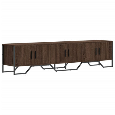 TV-taso ruskea tammi 180x34x41 cm tekninen puu