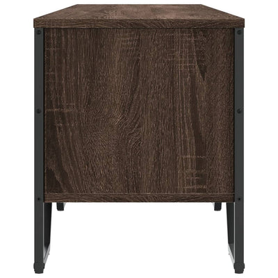 TV-taso ruskea tammi 180x34x41 cm tekninen puu