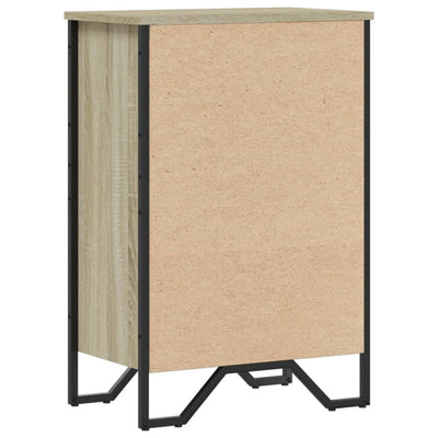 Kirjahylly Sonoma-tammi 50x31x74,5 cm tekninen puu