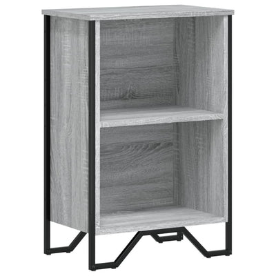 Kirjahylly harmaa Sonoma 50x31x74,5 cm tekninen puu