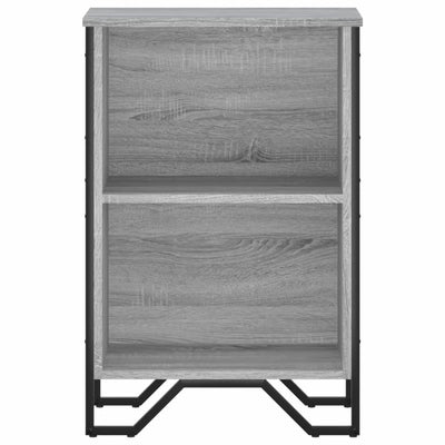 Kirjahylly harmaa Sonoma 50x31x74,5 cm tekninen puu