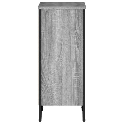 Kirjahylly harmaa Sonoma 50x31x74,5 cm tekninen puu