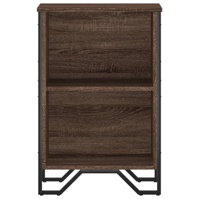Kirjahylly ruskea tammi 50x31x74,5 cm tekninen puu