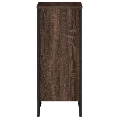 Kirjahylly ruskea tammi 50x31x74,5 cm tekninen puu