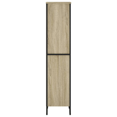 Kirjahylly Sonoma-tammi 50x31x137,5 cm tekninen puu