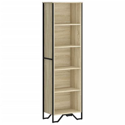 Kirjahylly Sonoma-tammi 50x31x169 cm tekninen puu
