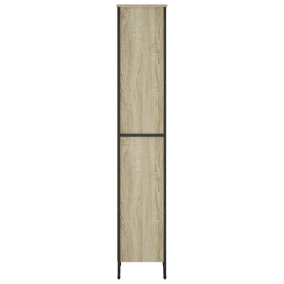 Kirjahylly Sonoma-tammi 50x31x169 cm tekninen puu