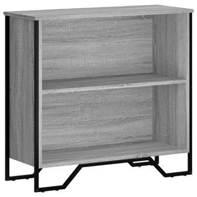 Kirjahylly harmaa Sonoma 80x31x74,5 cm tekninen puu