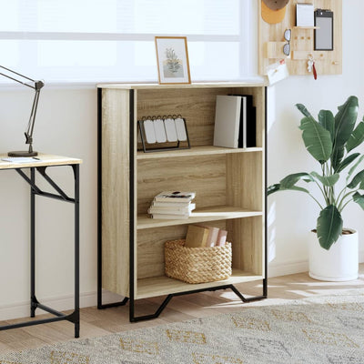 Kirjahylly Sonoma-tammi 80x31x106 cm tekninen puu