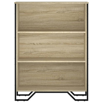 Kirjahylly Sonoma-tammi 80x31x106 cm tekninen puu