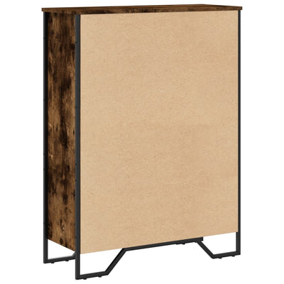 Kirjahylly savutammi 80x31x106 cm tekninen puu