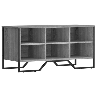 Kenkäkaappi harmaa Sonoma 90x38x45,5 cm tekninen puu