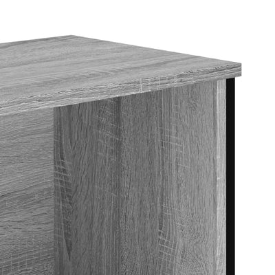 Kenkäkaappi harmaa Sonoma 90x38x45,5 cm tekninen puu