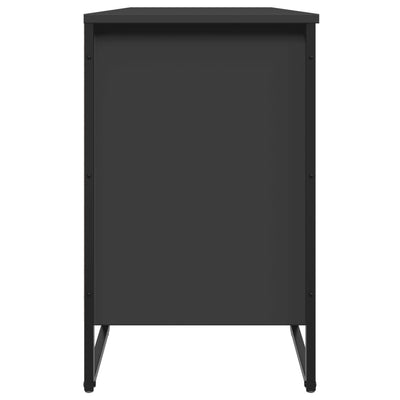 Kenkäkaappi musta 90x38x61,5 cm tekninen puu