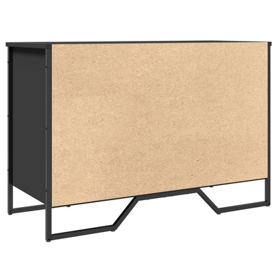 Kenkäkaappi musta 90x38x61,5 cm tekninen puu