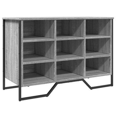 Kenkäkaappi harmaa Sonoma 90x38x61,5 cm tekninen puu